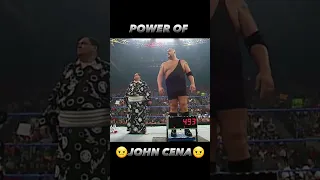 Power of John Cena 💪  #wwe #johncena