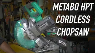 Metabo HPT Cordless Chopsaw Review || Dr Decks