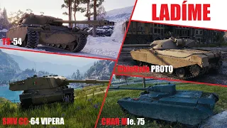 Narozeninový obchod - Úpravy Chieftaina PROTO, VIPERA, CHAR 75, TS-54 - Novinky World of Tanks CZ/SK