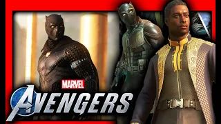 Even More Black Panther Skin Reveals!! | Marvel's Avengers Game