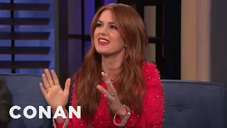 Isla Fisher On What It's Like Being Married To Sacha Baron Cohen | CONAN on TBS