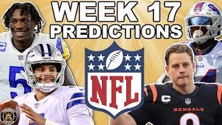 NFL Week 17 Predictions 2021