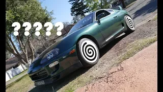 We Finally have wheels for the Toyota Supra !  (WHEEL REVEAL)