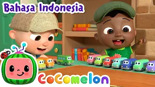 10 Bis Kecil Pergi - Belajar Angka 123+ | CoComelon Bahasa Indonesia - Lagu Anak | Nursery Rhymes