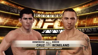 UFC Undisputed 3 Gameplay Dominick Cruz vs Eddie Wineland