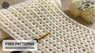 This Crochet Pattern is the Easiest and Fastest One You'll Ever Find! ⚡️How to Crochet for Beginners