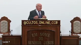 SANTO CULTO A DEUS (VÍDEO) - SEG - 13/05/2024 - 09h - LUCAS - CAP. 7 #CULTO #CULTOONLINECCB #CCBBRÁS