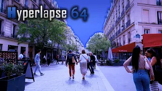 Hyperlapse 64 | Walk In Paris: Rue Pierre Lescot, Paris, France