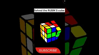💯💥How to solved the RUBIK'S cube is the magic tricks 💥 #nr speed #cubes 🔥♥️