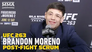 UFC 263: Brandon Moreno Post-Fight Press Conference - MMA Fighting