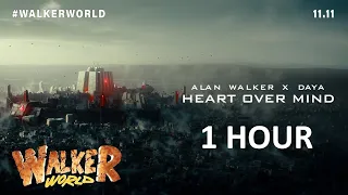 Alan Walker, Daya - Heart over Mind | 1 HOUR