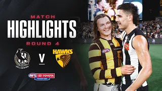 Collingwood v Hawthorn Highlights | Round 4,2024 | AFL