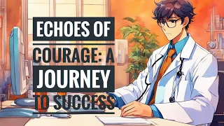 Echoes of Courage: A Journey to Success. English Short Story. Improve your English listening skills.