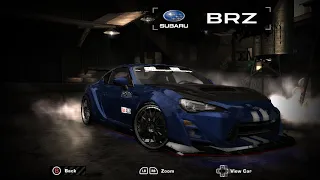 nfs most wanted - 2014 Subaru BRZ Premium Junkman Tuning & Gameplay [1080p HD]