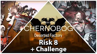 CC#5 Day 11 Deserted Factory Risk 8 + Challenge (High End Clear) || Arknights