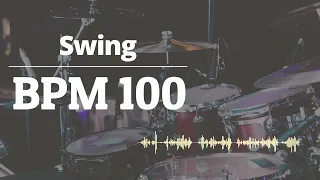 100 BPM 드럼비트 (Swing Beat 100 BPM)