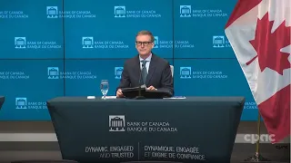 Bank of Canada governor Tiff Macklem discusses latest interest rate decision – October 26, 2022