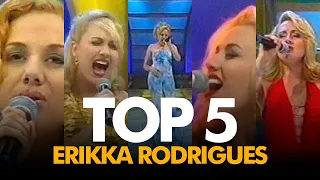 As 5 músicas que a Erikka Rodrigues mais gostou de cantar | Programa Raul Gil