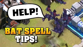 *BATS STILL WORK* Tips for using the Bat Spell after the UPDATE | Clash of Clans