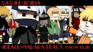 [ Hokage+Madara+Jiraya | React | Gacha Club | Sasuni Uchiha ]