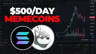 How To Make $500 EVERY Day Trading Solana Meme Coins (Step By Step Tutorial)