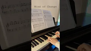 Wind of Change - Easy Piano version