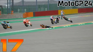 MotoGP 24 | CARRIERA stagione 2 | MOTO 2 I.A adattiva | misano diff adattiva troppo adattiva | EP 17