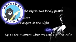 Frank Sinatra - Strangers In The Night - Chords & Lyrics