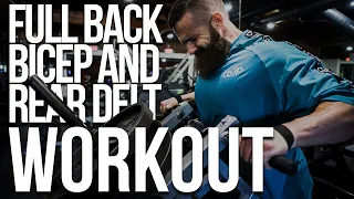 Full Pull Workout - How to Train for a Big Back Rear Delts and Biceps - Muscle Building Bodybuilding