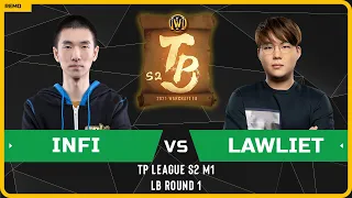 WC3 - TP League S2 M1 - LB Round 1: [NE] Infi vs LawLiet [NE]