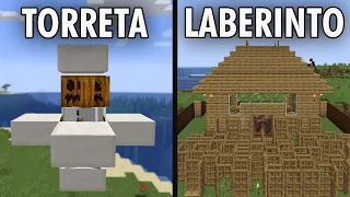 25 FORMAS de DEFENDER tu CASA en Minecraft