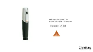 HEINE mini3000 2 5v Battery Handle Batteries D 001 79 021