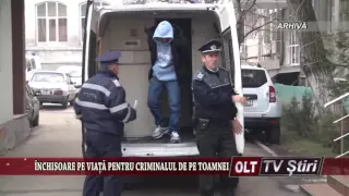 INCHISOARE PE VIATA PENTRU CRIMINALUL DE PE TOAMNEI 0806