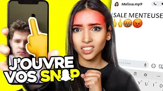 J'OUVRE VOS SNAP !