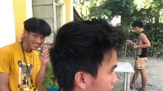 💈LIBRENG GUPIT 13 | GIVING FREE HAIRCUT | spiky haircut