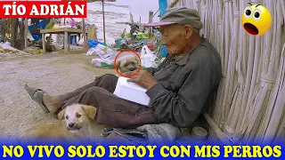 50 AÑOS VIVIENDO SOLO EN ORILLA DEL MAR COM MIS PERROS🐶🐶 🥺 Tío Adrián