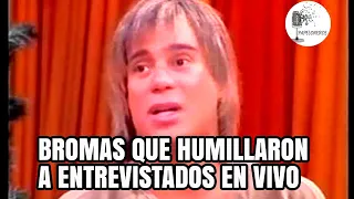 Bromas que humillaron a entrevistados en vivo