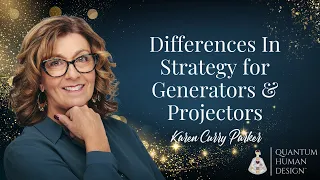 Differences In Strategy for Generators and Projectors - Karen Curry Parker
