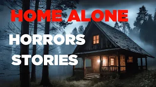 3 True Home Alone Scary Horror Stories for Sleep | creepypasta Stories | Ambient Rain Sounds