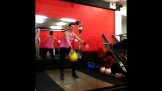 16kg snatch 10min set