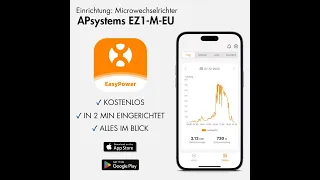 Wie richtet man den Microwechselrichter apsystems EZ1 ein ? / deutsch