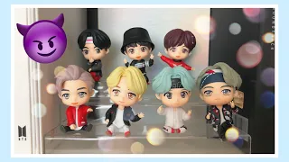 💜A “SPOOKY” UNBOXING OF BTS POP UP STORE GOODS & TINYTAN MONITOR FIGURES💜