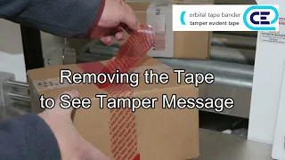 Madison Banders Tamper Evident Tape Banding