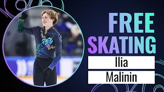 Ilia MALININ (USA) | Men Free Skating | Grand Prix de France 2023 | #GPFigure