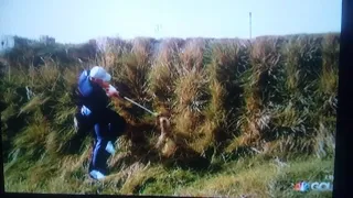 Jordan Spieth's incredible shot at the Ryder Cup.