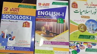 LLB 5 Years Part one Books Set