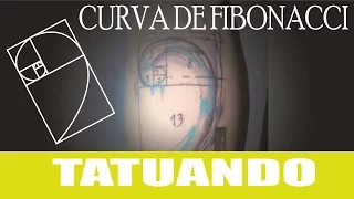 CURVA DE FIBOVACCI TATTOO (TIME LAPSE)