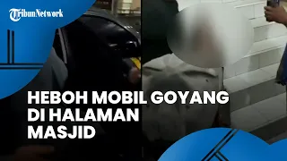 Mobil Goyang di Halaman Masjid, Petugas Berang Saat Lihat Pakai Senter