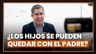 ¿El padre puede ganar la tenencia de los hijos a la madre?