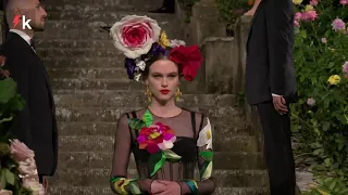 DOLCE & GABBANA ALTA MODA SS 2021 FLORENCE